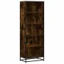 Estantería madera de ingeniería roble ahumado 60x35x170,5 cm by , Bookcases and shelves - Ref: Foro24-3300852, Price: 105,62 ...