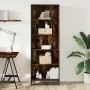 Estantería madera de ingeniería roble ahumado 60x35x170,5 cm by , Bookcases and shelves - Ref: Foro24-3300852, Price: 105,62 ...