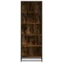 Estantería madera de ingeniería roble ahumado 60x35x170,5 cm by , Bookcases and shelves - Ref: Foro24-3300852, Price: 105,62 ...