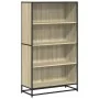 Estantería de madera de ingeniería roble Sonoma 80,5x35x139 cm | Tu tienda online para hogar, jardín y más Foro24.es