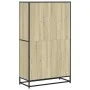 Estantería de madera de ingeniería roble Sonoma 80,5x35x139 cm | Tu tienda online para hogar, jardín y más Foro24.es
