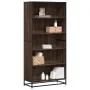 Estantería madera de ingeniería marrón roble 80,5x35x170,5 cm by , Bookcases and shelves - Ref: Foro24-3300859, Price: 135,28...