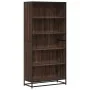 Estantería madera de ingeniería marrón roble 80,5x35x170,5 cm by , Bookcases and shelves - Ref: Foro24-3300859, Price: 135,28...