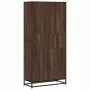 Estantería madera de ingeniería marrón roble 80,5x35x170,5 cm by , Bookcases and shelves - Ref: Foro24-3300859, Price: 135,28...