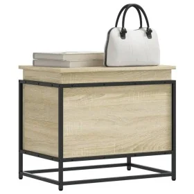 Caja de almacenaje madera ingeniería roble sonoma 60x40x51,5 cm by , Storage baskets - Ref: Foro24-848795, Price: 55,56 €, Di...