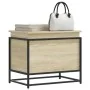 Caja de almacenaje madera ingeniería roble sonoma 60x40x51,5 cm by , Storage baskets - Ref: Foro24-848795, Price: 55,50 €, Di...