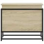 Caja de almacenaje madera ingeniería roble sonoma 60x40x51,5 cm by , Storage baskets - Ref: Foro24-848795, Price: 55,50 €, Di...