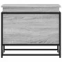 Caja de almacenaje con tapa madera gris Sonoma 60x40x51,5 cm de , Cestas para almacenaje - Ref: Foro24-848797, Precio: 54,68 ...