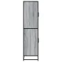 Aparador alto madera de ingeniería gris Sonoma 68x35x139 cm by , Sideboards - Ref: Foro24-3300833, Price: 133,17 €, Discount: %