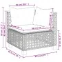 Set sofás de jardín 7 piezas y cojines ratán sintético beige von , Gartensets - Ref: Foro24-3261742, Preis: 592,45 €, Rabatt: %