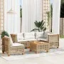 Juego de sofás jardín con cojines 6 pzas ratán sintético beige by , Garden sets - Ref: Foro24-3261844, Price: 499,23 €, Disco...