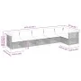 Juego de sofás jardín con cojines 6 pzas ratán sintético beige by , Garden sets - Ref: Foro24-3261850, Price: 523,37 €, Disco...