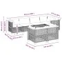 Set sofás de jardín 7 piezas y cojines ratán sintético beige by , Garden sets - Ref: Foro24-3261886, Price: 634,10 €, Discoun...