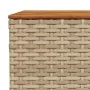 Set sofás de jardín 7 piezas y cojines ratán sintético beige by , Garden sets - Ref: Foro24-3261865, Price: 519,72 €, Discoun...