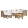 Set sofás de jardín 7 piezas y cojines ratán sintético beige von , Gartensets - Ref: Foro24-3261922, Preis: 562,47 €, Rabatt: %