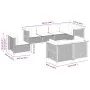 Set aus Gartensofas und Kissen 8-teilig synthetisches Rattan beige von , Gartensets - Ref: Foro24-3261901, Preis: 606,84 €, R...