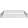 Recinto corral animales 48 paneles hierro galvanizado 54x100 cm by , Cages and habitats for small animals - Ref: Foro24-33213...