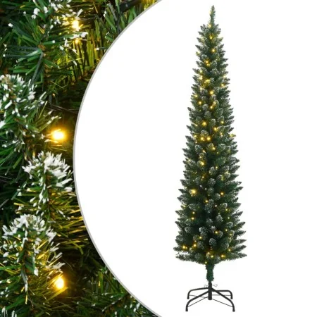 Árbol de Navidad artificial estrecho con 300 LEDs 180 cm by , Christmas trees - Ref: Foro24-3315760, Price: 67,93 €, Discount: %