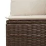 Set sofás de jardín 6 piezas y cojines ratán sintético marrón by , Garden sets - Ref: Foro24-3269133, Price: 433,02 €, Discou...