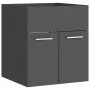 Mueble con lavabo madera de ingeniería gris by , Bathroom furniture - Ref: Foro24-3071263, Price: 151,98 €, Discount: %