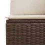 Set de sofás de jardín 9 pzas y cojines ratán sintético marrón by , Garden sets - Ref: Foro24-3275353, Price: 638,96 €, Disco...
