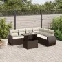 Juego de sofás de jardín 7 piezas con cojines ratán PE marrón von , Gartensets - Ref: Foro24-3268563, Preis: 539,06 €, Rabatt: %