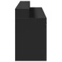 Escritorio con luz LED madera ingeniería negro 160x55x91 cm by , Desks - Ref: Foro24-3309430, Price: 229,89 €, Discount: %