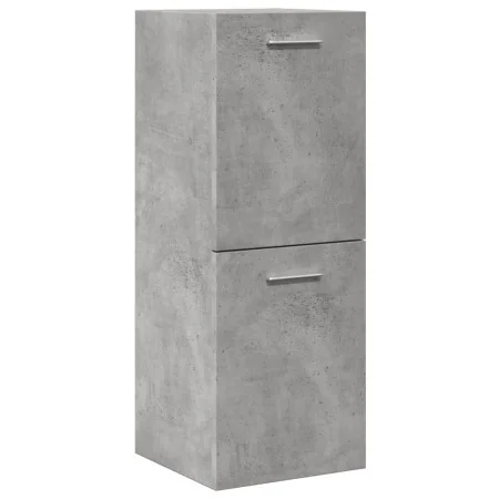 Armario pared baño madera ingeniería gris hormigón 30x30x80 cm by , Bathroom furniture - Ref: Foro24-856217, Price: 39,76 €, ...