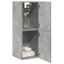Armario pared baño madera ingeniería gris hormigón 30x30x80 cm by , Bathroom furniture - Ref: Foro24-856217, Price: 39,76 €, ...