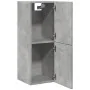 Armario pared baño madera ingeniería gris hormigón 30x30x80 cm by , Bathroom furniture - Ref: Foro24-856217, Price: 39,76 €, ...