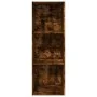 Estantería madera de ingeniería roble ahumado 40x30x114 cm by , Bookcases and shelves - Ref: Foro24-857871, Price: 43,92 €, D...
