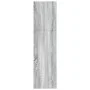 Estantería de madera de ingeniería gris Sonoma 80x30x114 cm by , Bookcases and shelves - Ref: Foro24-857936, Price: 54,09 €, ...