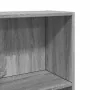 Estantería de madera de ingeniería gris Sonoma 80x30x114 cm by , Bookcases and shelves - Ref: Foro24-857936, Price: 54,09 €, ...