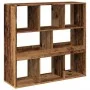 Estantería/divisor de espacios madera envejecida 100x33x94,5 cm by , Bookcases and shelves - Ref: Foro24-854479, Price: 79,50...