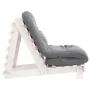 Futón sofá cama con colchón madera maciza blanco 70x206x11 cm von , Futones - Ref: Foro24-846752, Preis: 194,06 €, Rabatt: %
