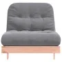 Futón sofá cama con colchón madera maciza Douglas 80x206x11 cm by , Futones - Ref: Foro24-846759, Price: 190,89 €, Discount: %