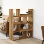 Separador de ambientes madera roble artisian 100x33x125,5 cm by , Bookcases and shelves - Ref: Foro24-3309491, Price: 131,27 ...