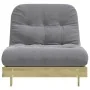 Futón sofá cama con colchón madera impregnada pino 90x206x11 cm von , Futones - Ref: Foro24-846765, Preis: 206,39 €, Rabatt: %