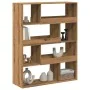 Separador de ambientes madera roble artisian 100x33x125,5 cm by , Bookcases and shelves - Ref: Foro24-3309491, Price: 131,27 ...