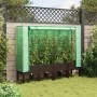 Arriate con cubierta invernadero aspecto ratán 160x40x140 cm by , Pots and planters - Ref: Foro24-4015807, Price: 130,20 €, D...