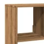 Separador de ambientes madera roble artisian 100x33x125,5 cm by , Bookcases and shelves - Ref: Foro24-3309491, Price: 131,27 ...