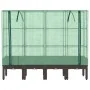 Arriate con cubierta invernadero aspecto ratán 160x40x140 cm by , Pots and planters - Ref: Foro24-4015807, Price: 130,20 €, D...