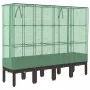 Arriate con cubierta invernadero aspecto ratán 160x40x140 cm by , Pots and planters - Ref: Foro24-4015807, Price: 130,20 €, D...