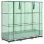 Arriate con cubierta invernadero aspecto ratán 120x40x123 cm by , Pots and planters - Ref: Foro24-4015839, Price: 86,08 €, Di...