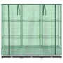 Arriate con cubierta invernadero aspecto ratán 120x40x123 cm by , Pots and planters - Ref: Foro24-4015839, Price: 86,08 €, Di...