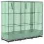 Arriate con cubierta invernadero aspecto ratán 120x40x123 cm by , Pots and planters - Ref: Foro24-4015839, Price: 86,08 €, Di...