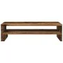 Soporte de pantalla madera ingeniería envejecida 54x22x15 cm by , Computer bases and risers - Ref: Foro24-854776, Price: 25,3...