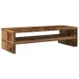 Soporte de pantalla madera ingeniería envejecida 54x22x15 cm by , Computer bases and risers - Ref: Foro24-854776, Price: 25,3...
