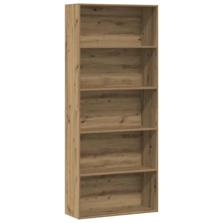 Estantería madera de ingeniería roble artisian 80x30x189 cm by , Bookcases and shelves - Ref: Foro24-3314677, Price: 105,35 €...