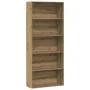 Estantería madera de ingeniería roble artisian 80x30x189 cm by , Bookcases and shelves - Ref: Foro24-3314677, Price: 105,35 €...